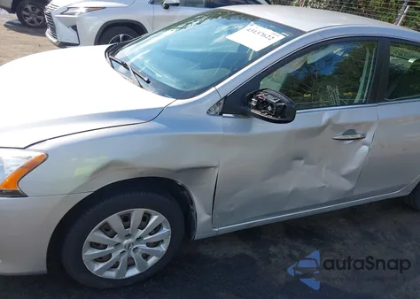 2014 Nissan Sentra Sv z USA, uszkodzony, nr VIN 3N1AB7AP6EY219757